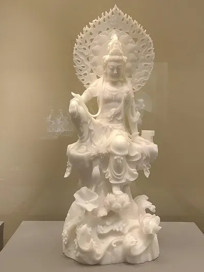 中国風の展示