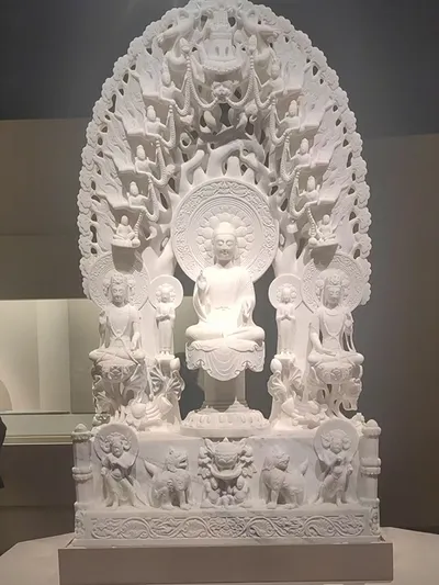 中国風の展示