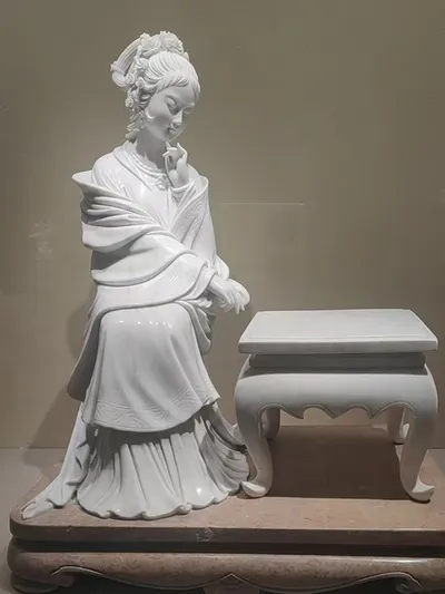 中国風の展示